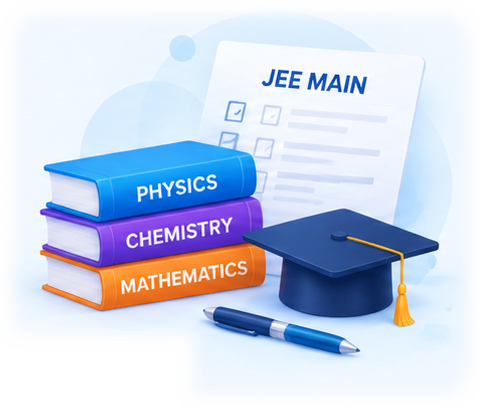 JEE Main test series preparation illustration
