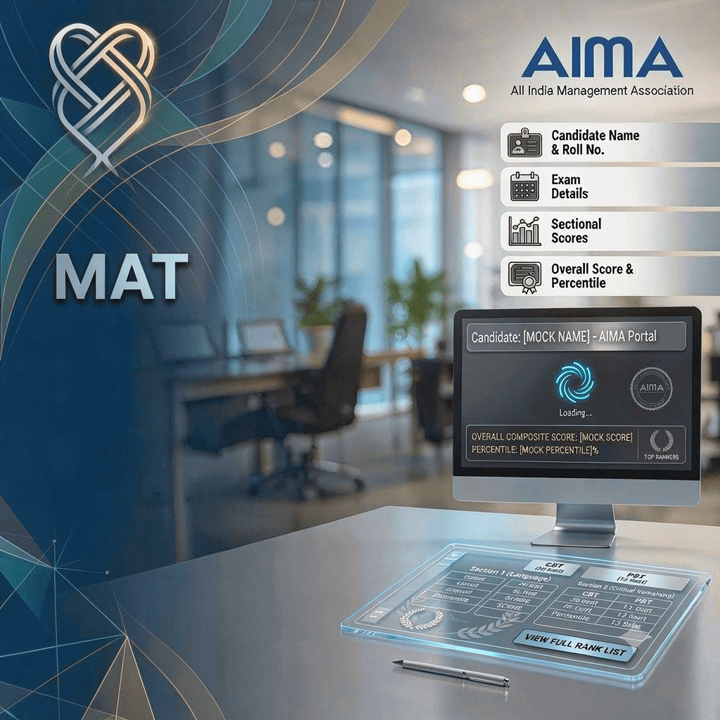 MAT September 2026 result awaited at mat.aima.in