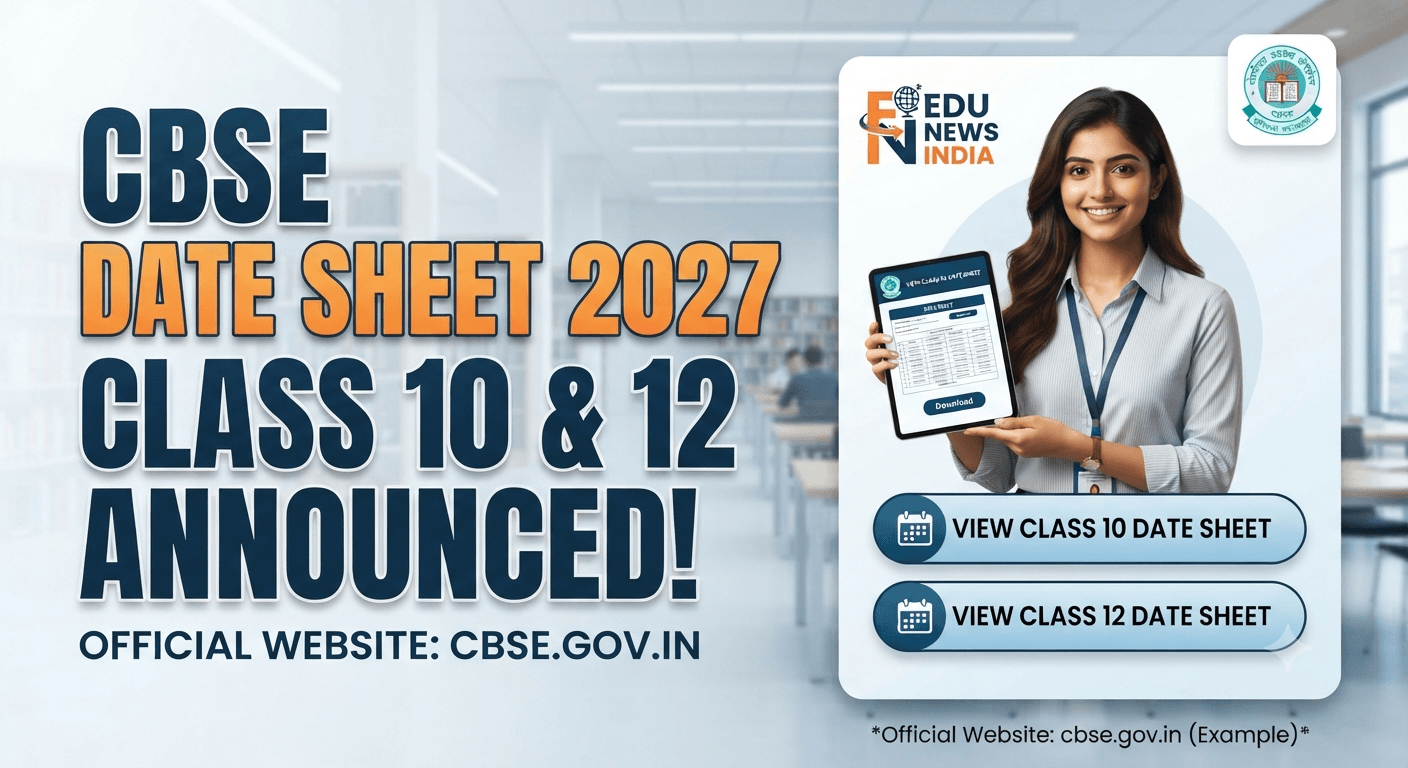 CBSE Date Sheet 2027 Coming Soon: Check Tentative Class 10 & 12 Timetable, Practical Dates, and Exam Guidelines