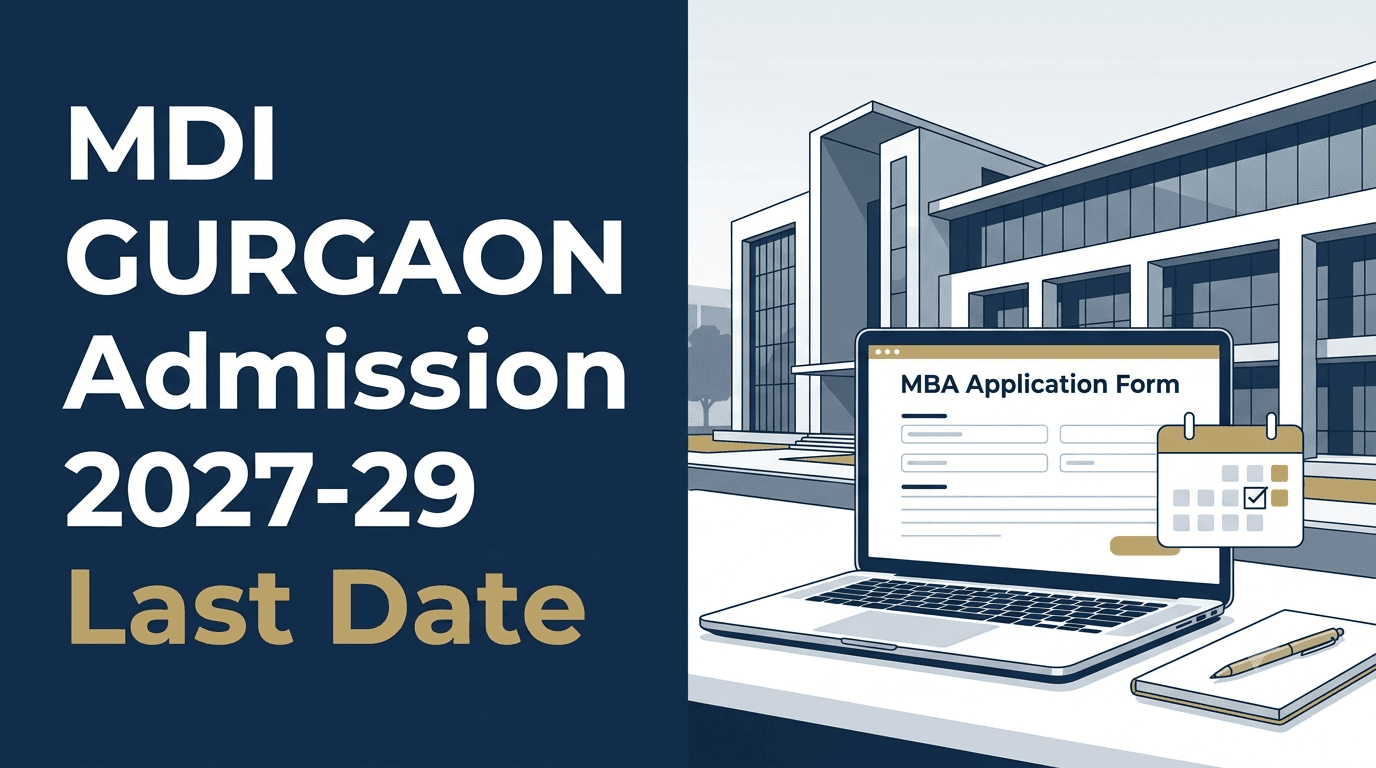 MDI Gurgaon Admission 2027-29 Begins; Check Last Date, Eligibility