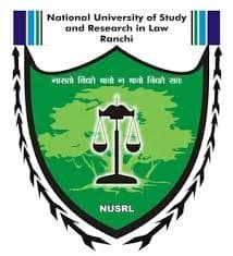 NLU Ranchi Logo