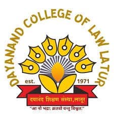 Dayanand College of Law, Latur Logo