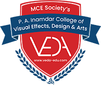P.A. Inamdar College of Visual Effects, Design & Arts - [VEDA] Extension Centre, Pune Logo