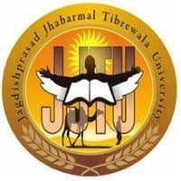 Jagdishprasad Jhabarmal Tibrewala University - [JJTU], Jhunjhunu Logo
