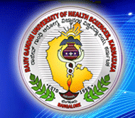 Rajiv Gandhi University of Health Sciences - [RGUHS], Bangalore Logo