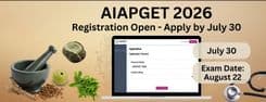 AIAPGET 2026 Registration Begins for MD, MS Admissions in Ayurveda, Siddha, Unani Courses; Apply by July 30