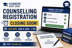 COMEDK UGET Counselling 2026 Registration Closing Soon — Don't Miss Your Shot at a Karnataka Engineering Seat