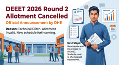 DEEET 2026 Round 2 Seat Allotment Cancelled; DHE Tripura to Release Revised Schedule Soon