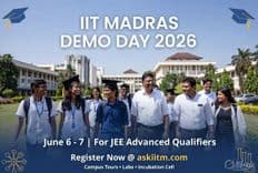 IIT Madras Demo Day 2026: Registration Open for JEE Advanced Qualifiers; Event on June 6–7