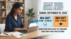 KMAT 2026 on September 20: MCA Shift at 10 AM, MBA at 2 PM — Timings, Admit Card and Exam-Day Guidelines
