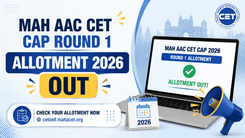 MAH AAC CET CAP 2026 Round 1 Seat Allotment Released, Accept Seat by August 3