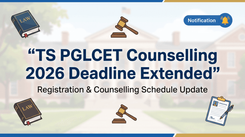 TS PGLCET 2026 Counselling Registration Deadline Extended to August 15 
