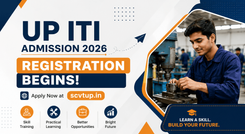 UP ITI Admission 2026 Registration Begins at SCVTUP.in; Apply Online by August 4