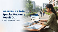 WBJEE DCAP 2026 Special Vacancy Allocation Result Out; Check Allotment, Fee and Admission Deadline
