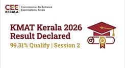 KMAT Kerala 2026 Session 2 Results Declared at cee.kerala.gov.in — 99.31% Candidates Qualify