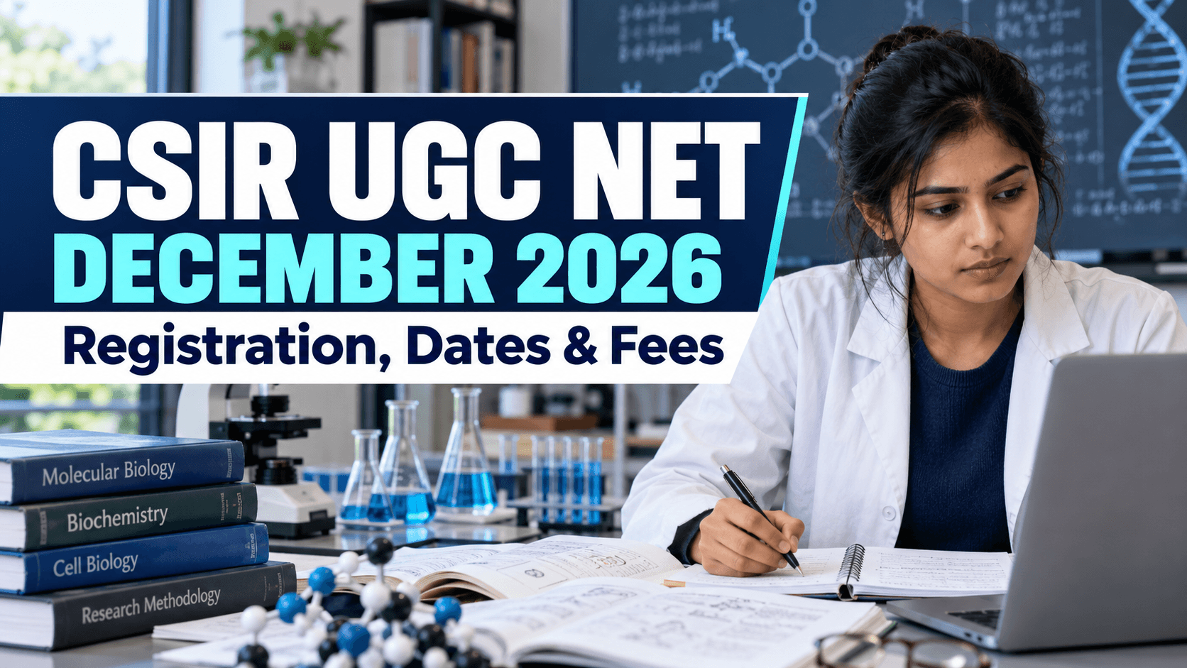 CSIR-UGC NET December 2026: Application Deadline, Exam Dates and Fees