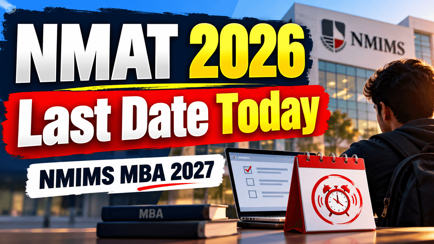 NMAT 2026 Registration Last Date Today: Apply by October 31; NMIMS MBA 2027 Application Closes at Midnight