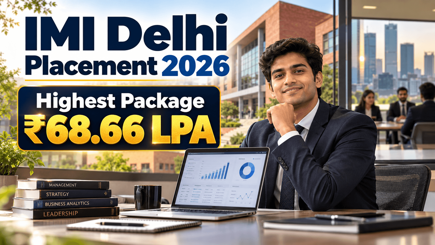 IMI Delhi PGDM Placement 2024-26: Check Highest, Average and Top 10% Packages