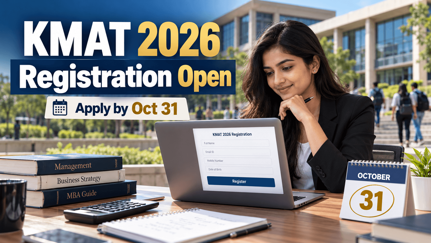 KMAT 2026 Registration Open: Apply by October 31, Check November Exam Date