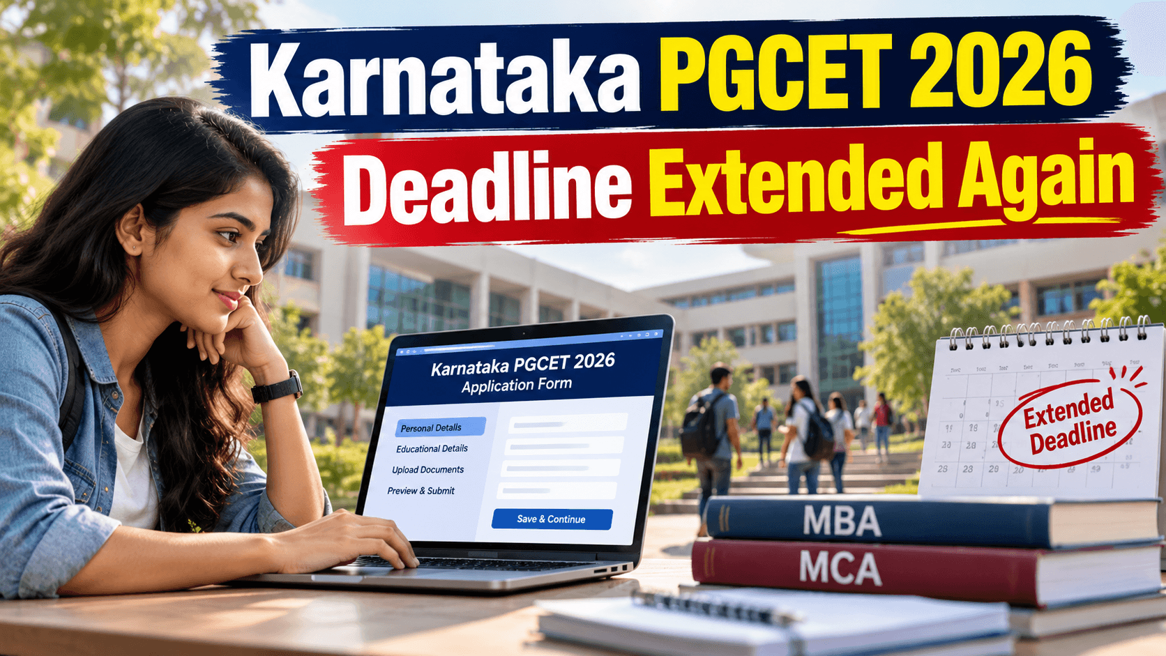Karnataka PGCET 2026 Round 1 Deadline Extended Again; Check October 9, 11 Dates