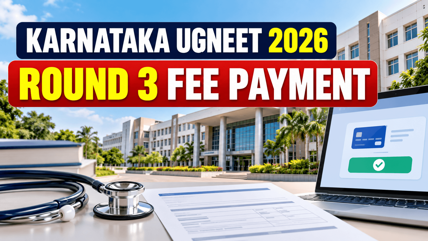 KEA UGNEET Round 3 2026: Fee Payment and Confirmation Slip Link Activated