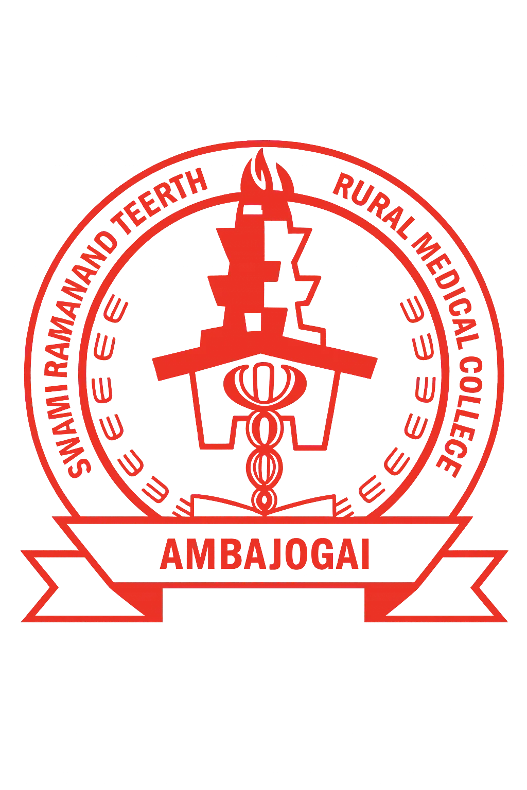 Swami Ramanand Tirth Rural Govt. Medical College, Ambajogai Logo
