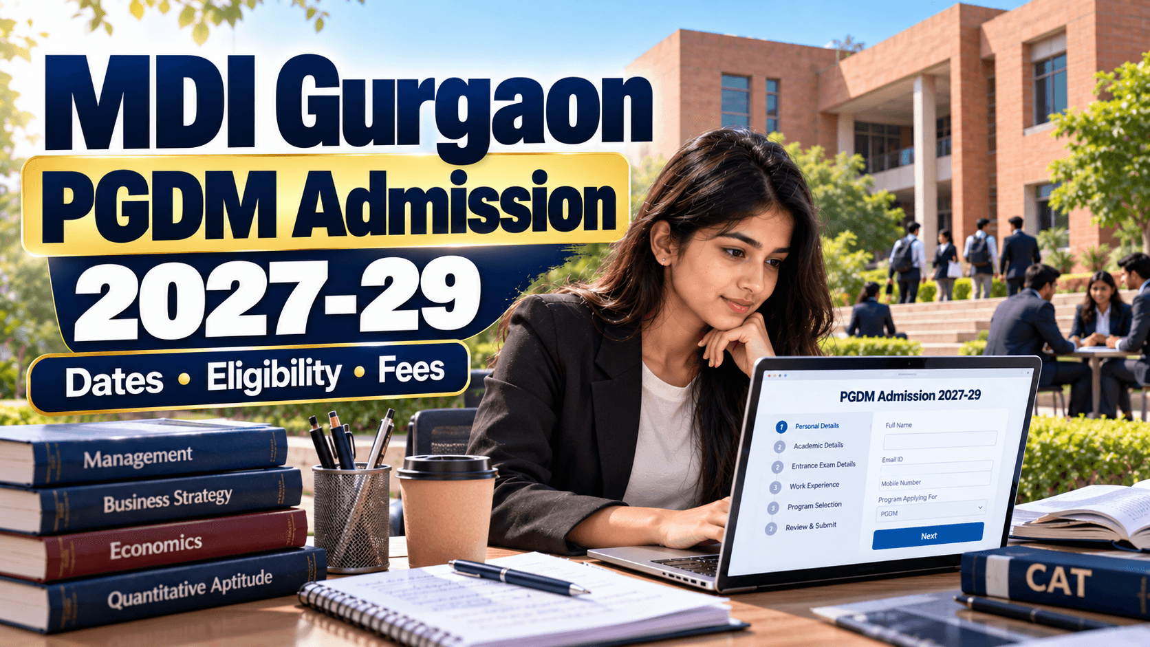 MDI Gurgaon PGDM 2027-29: Check CAT Weightage, Eligibility, Fees and Selection Criteria