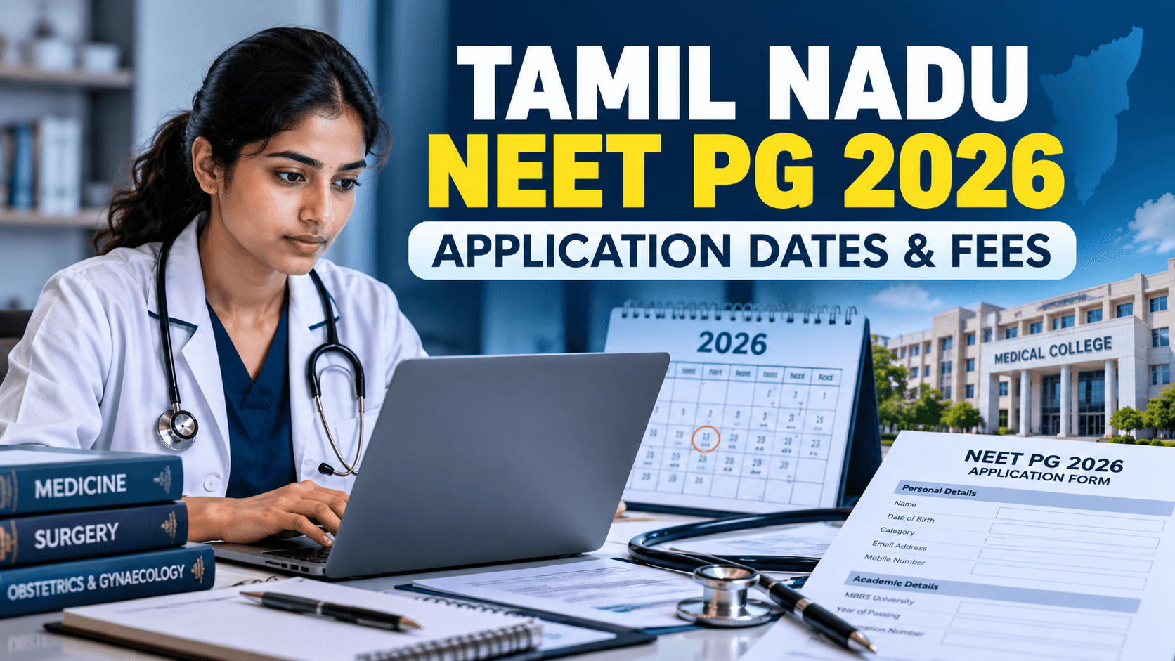 Tamil Nadu PG Medical Applications Open October 9: Check Fees and Deadline