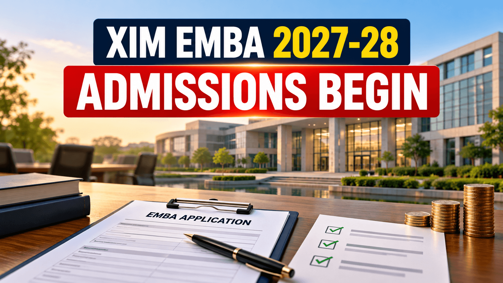 XIM University Executive MBA Admission 2027: Check Eligibility, Entrance Tests and Application Fee