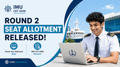 IMU CET 2026 Round 2 Seat Allotment Released; Accept Admission by July 16