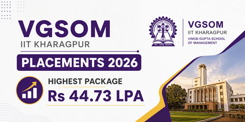 VGSOM IIT Kharagpur Final Placements 2024-26: Highest Package Reaches ₹44.73 LPA, Average Salary ₹21.24 LPA
