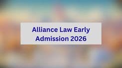 Alliance School of Law Launches Early Admission Process for 2026