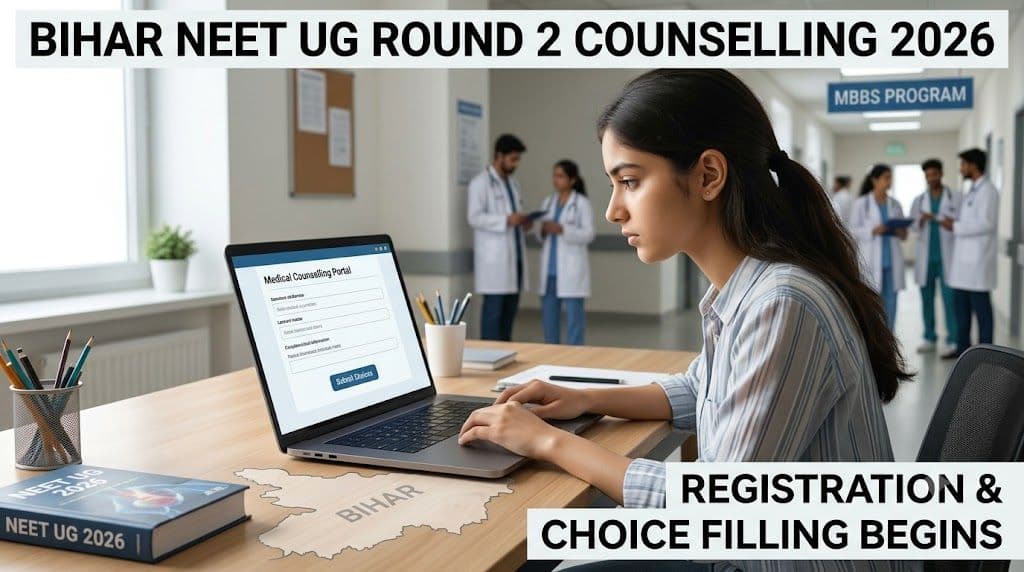 Master Matrix Bihar NEET Round 2 Counselling 2026: Dates, Seat Matrix